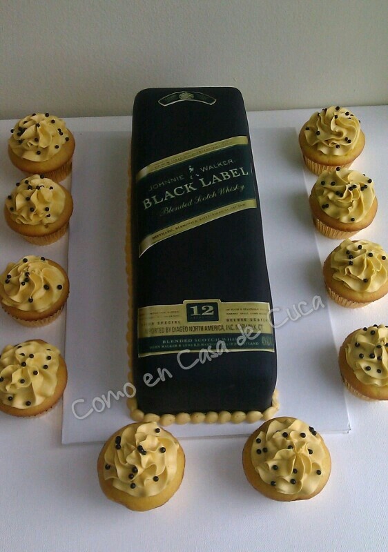 Johnny Walker Black Label Cake Johnny Walker Black Label Cake