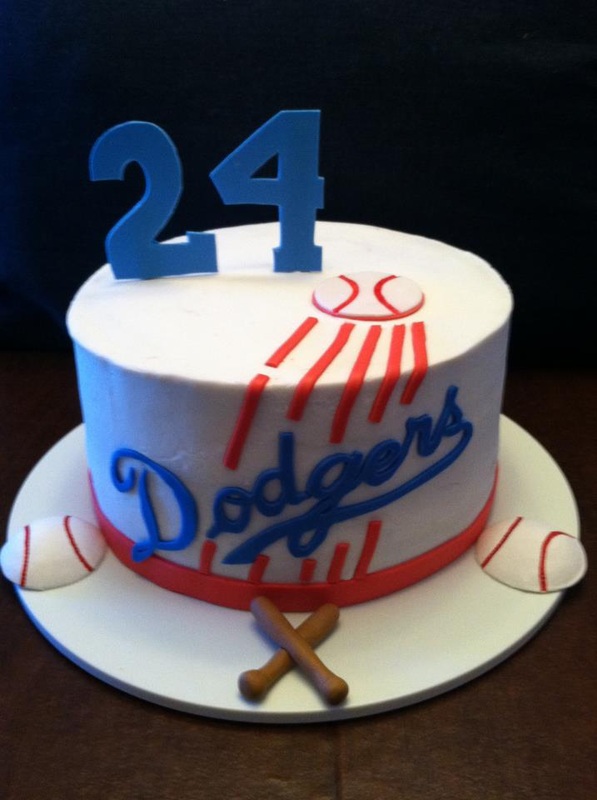 LA Dodgers Birthday Cake LA Dodgers Birthday Cake