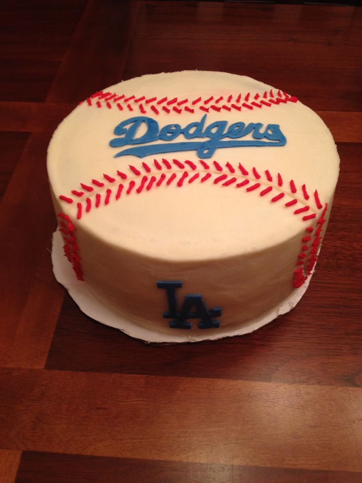 Los Angeles Dodgers Cake Los Angeles Dodgers Cake