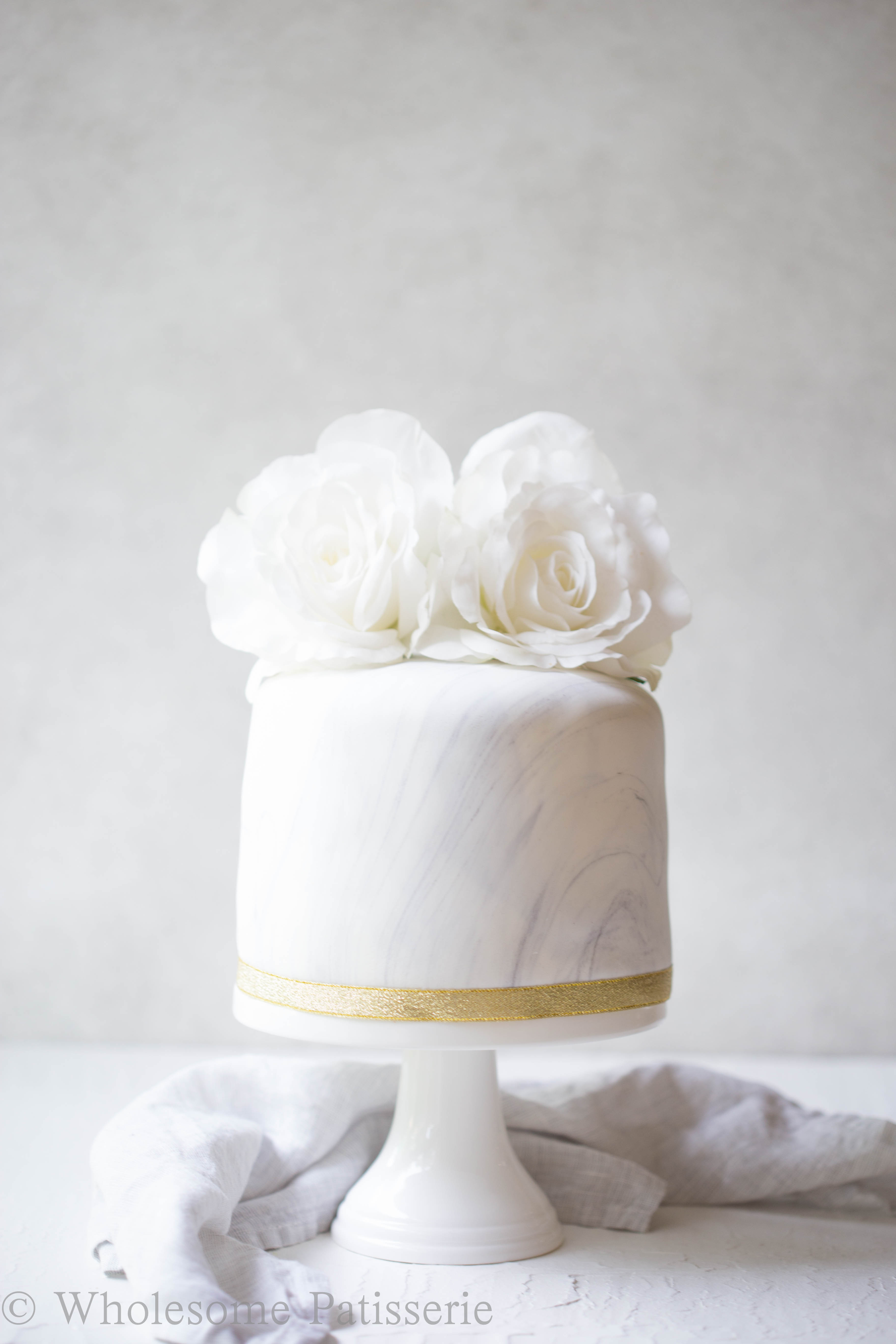 Marble Fondant Cake Marble Fondant Cake