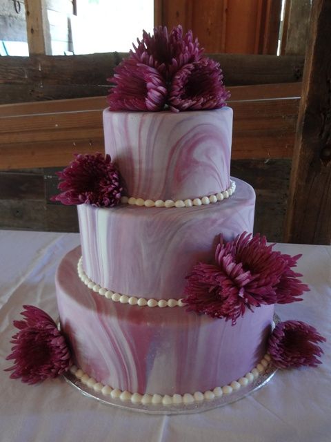 Marble Wedding Cake Purple Marble Wedding Cake Purple
