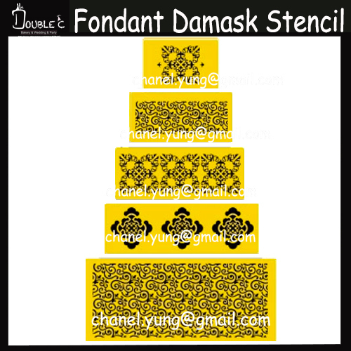 Martha Stewart Damask Stencil Martha Stewart Damask Stencil