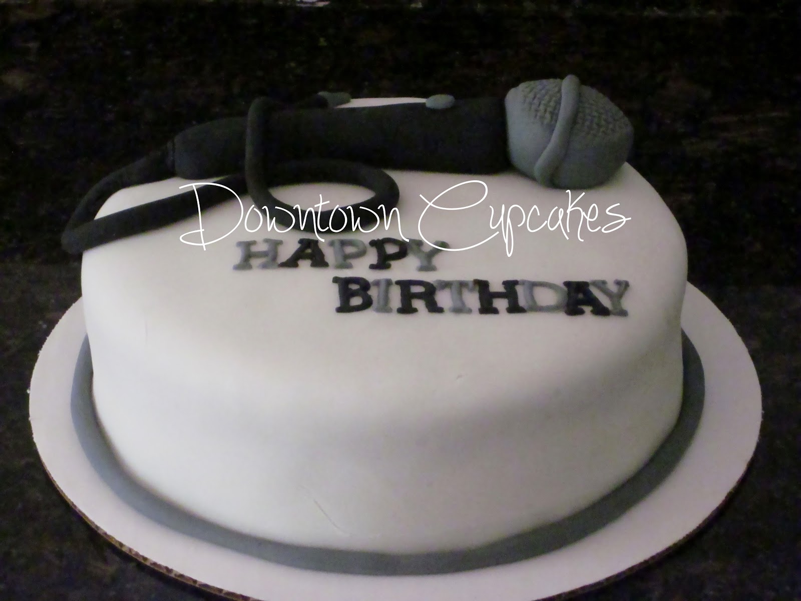 Microphone Cake Microphone Cake