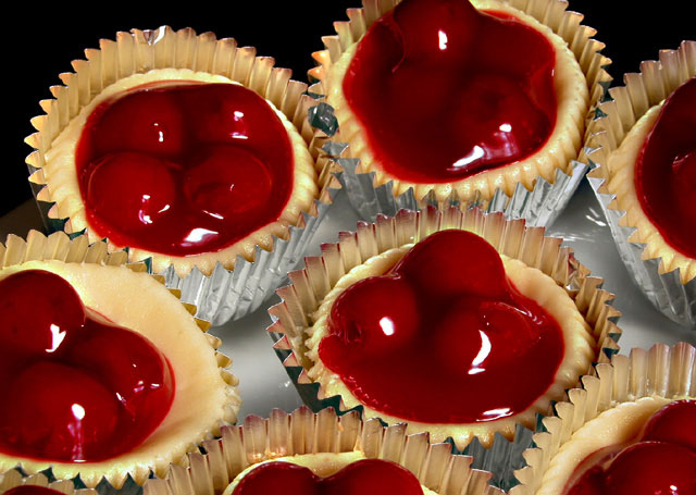 6 Photos of Baby Cherry Cheesecakes 6 Photos of Baby Cherry Cheesecakes
