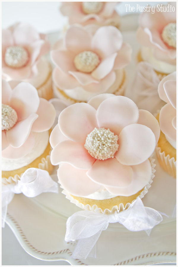 Pink Flower Cupcake Pink Flower Cupcake