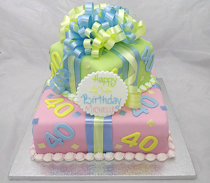 Present Shaped Cake Present Shaped Cake