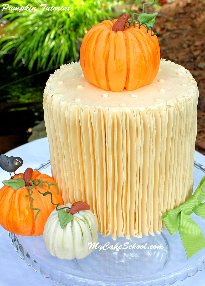 Pumpkin Cake Design Pumpkin Cake Design
