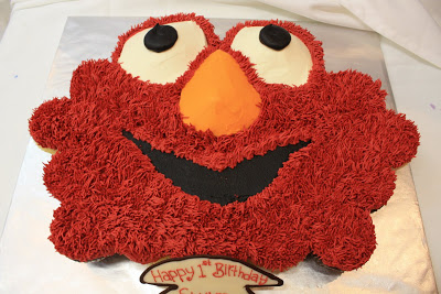 Sam's Club Elmo Cupcake Cake