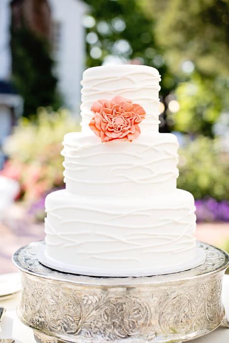 Simple Wedding Cake