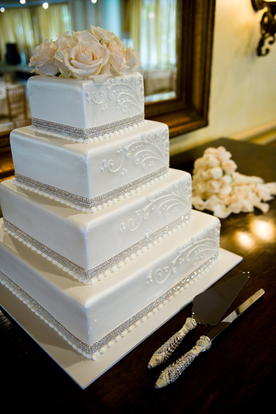 Square Wedding Cake Square Wedding Cake