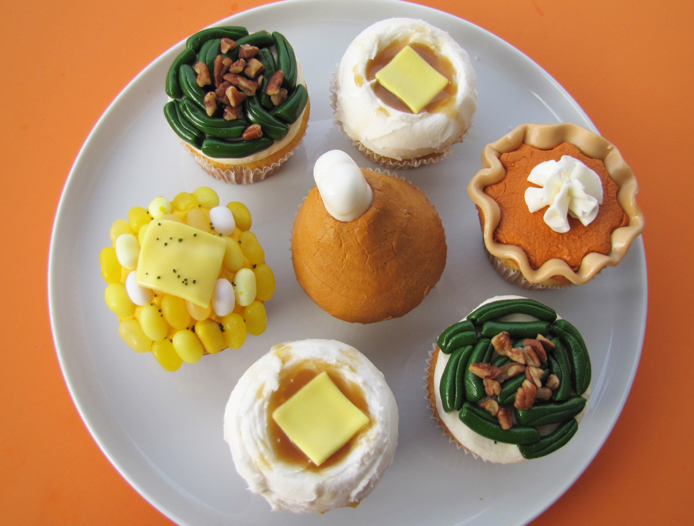 Thanksgiving Dinner Cupcakes Thanksgiving Dinner Cupcakes