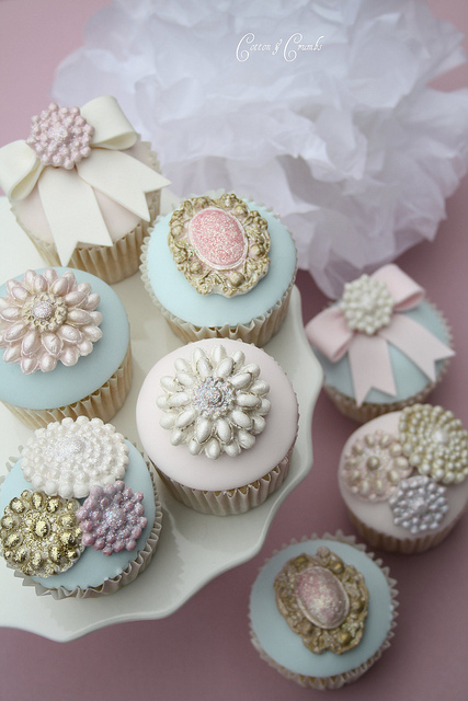 9 Photos of Beautiful Bridal Cupcakes 9 Photos of Beautiful Bridal Cupcakes