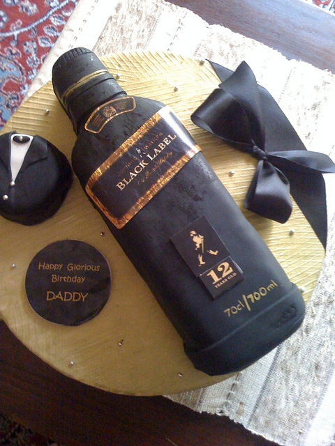 Wine Bottle Cake Wine Bottle Cake