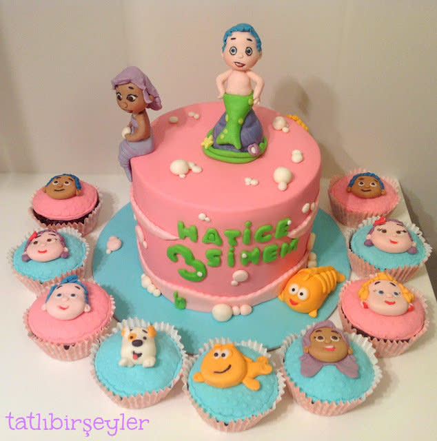 Bubble Guppies Cupcake Cake Bubble Guppies Cupcake Cake