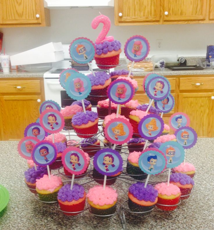 Bubble Guppies Cupcakes Bubble Guppies Cupcakes