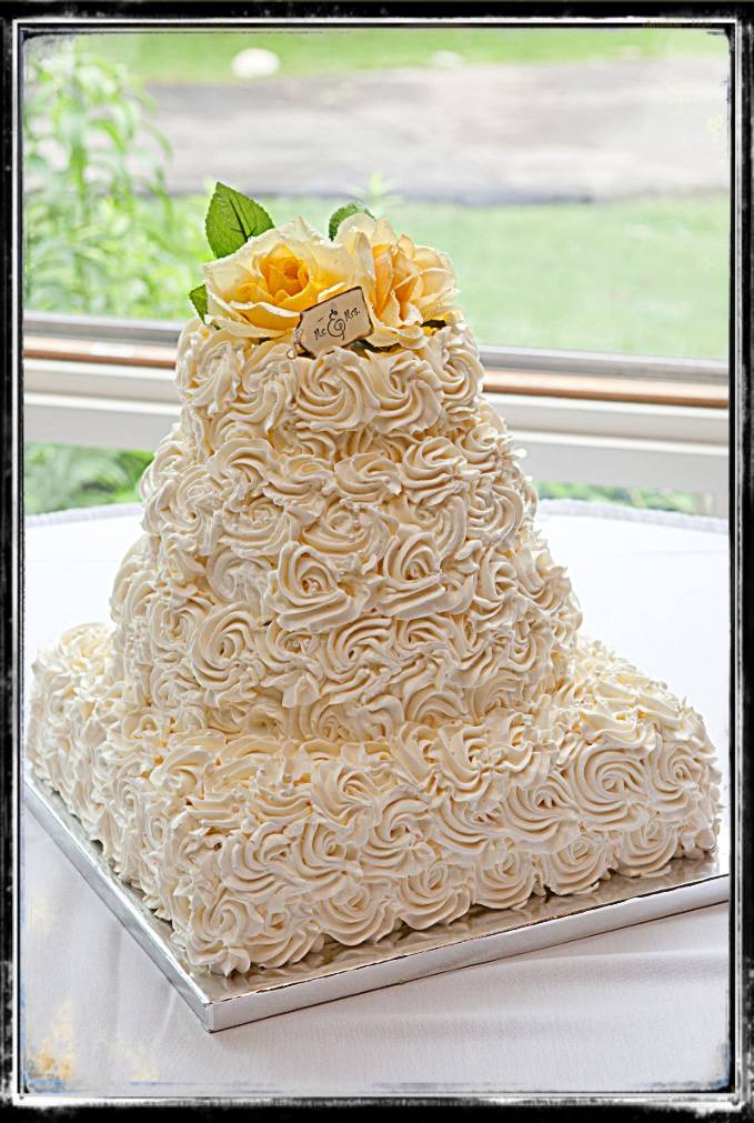 Buttercream Frosting Wedding Cake