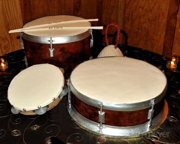 11 Photos of Drum Shaped Cakes 11 Photos of Drum Shaped Cakes