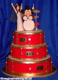 Cakes Shaped Like Drums Cakes Shaped Like Drums