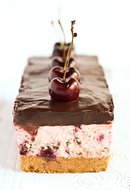 Chocolate Chip Cherry Cheesecake Chocolate Chip Cherry Cheesecake