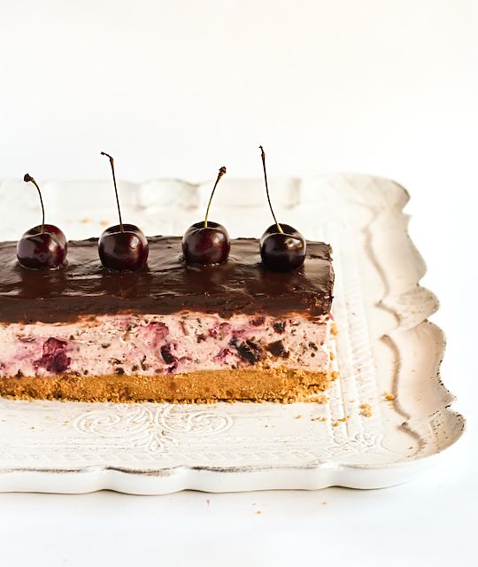 Chocolate Chip Cherry Cheesecake Chocolate Chip Cherry Cheesecake