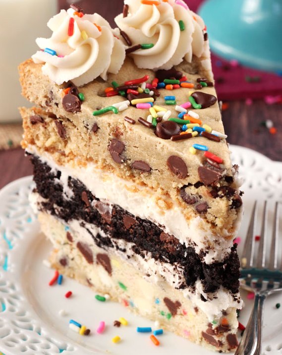Chocolate Chip Cookie Layer Cake Recipe Chocolate Chip Cookie Layer Cake Recipe