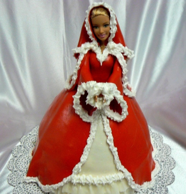 10 Photos of Christmas Doll Cakes 10 Photos of Christmas Doll Cakes