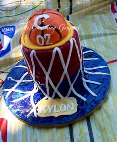 Cleveland Cavaliers Basketball Cake Cleveland Cavaliers Basketball Cake