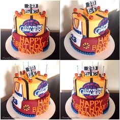 Cleveland Cavaliers Birthday Cake Cleveland Cavaliers Birthday Cake