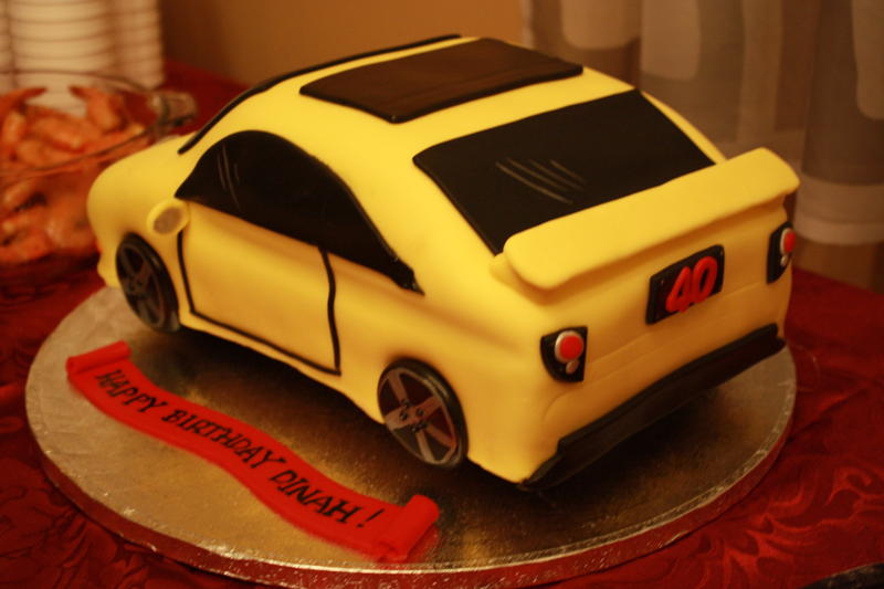 Cool Car Birthday Cake Cool Car Birthday Cake