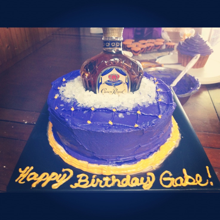 Crown Royal Cake Crown Royal Cake