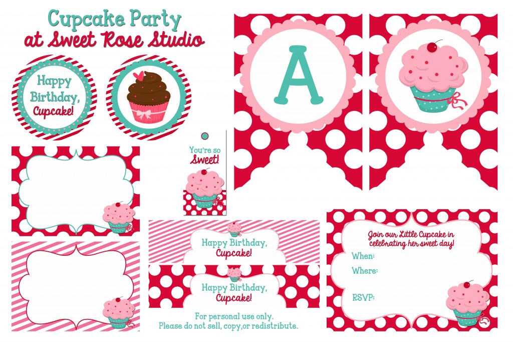 11 Birthday Month Cupcakes With Printable Photo Free Printable 11 Birthday Month Cupcakes With Printable Photo Free Printable