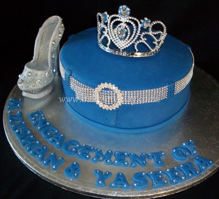 Denim and Diamonds Birthday Cake