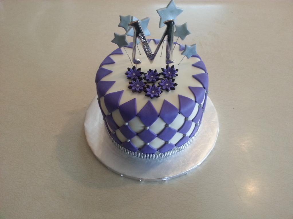 Diamond Birthday Cake