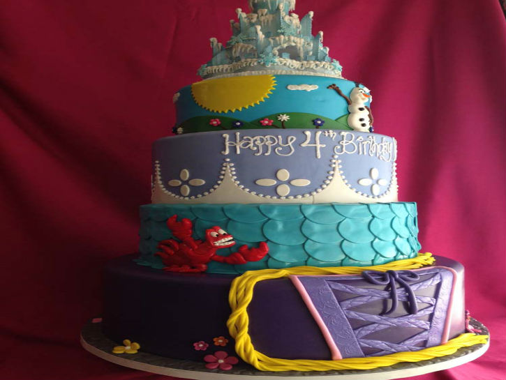 Disney Princess Cake Disney Princess Cake