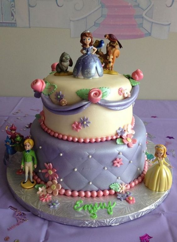 8 Photos of Disney Sofia The First Cakes 8 Photos of Disney Sofia The First Cakes