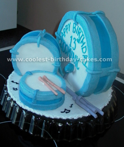 Drum Cake Drum Cake