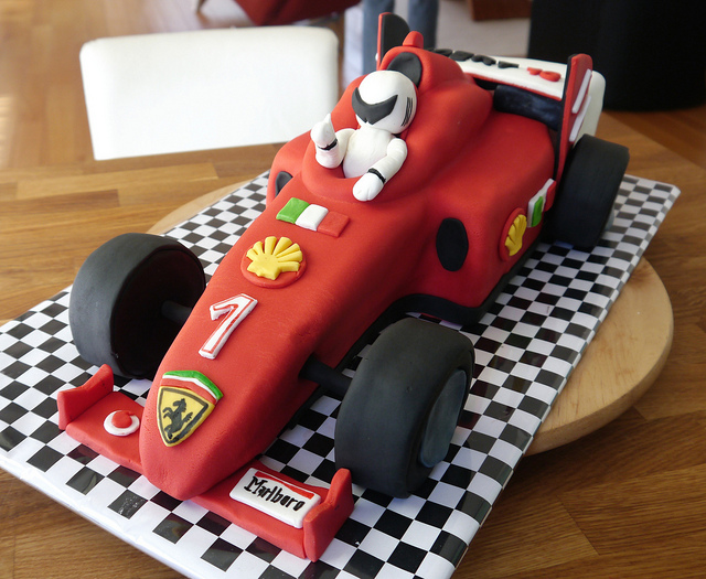 Ferrari Race Car Cake Ferrari Race Car Cake