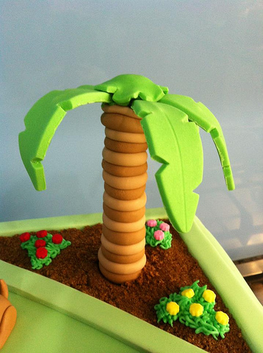 Fondant Palm Trees Fondant Palm Trees