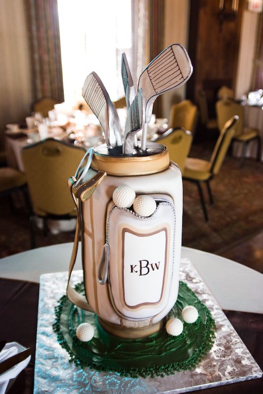 Golf Bag Cake Golf Bag Cake