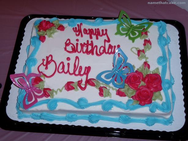 Happy Birthday Bailey Cake Happy Birthday Bailey Cake
