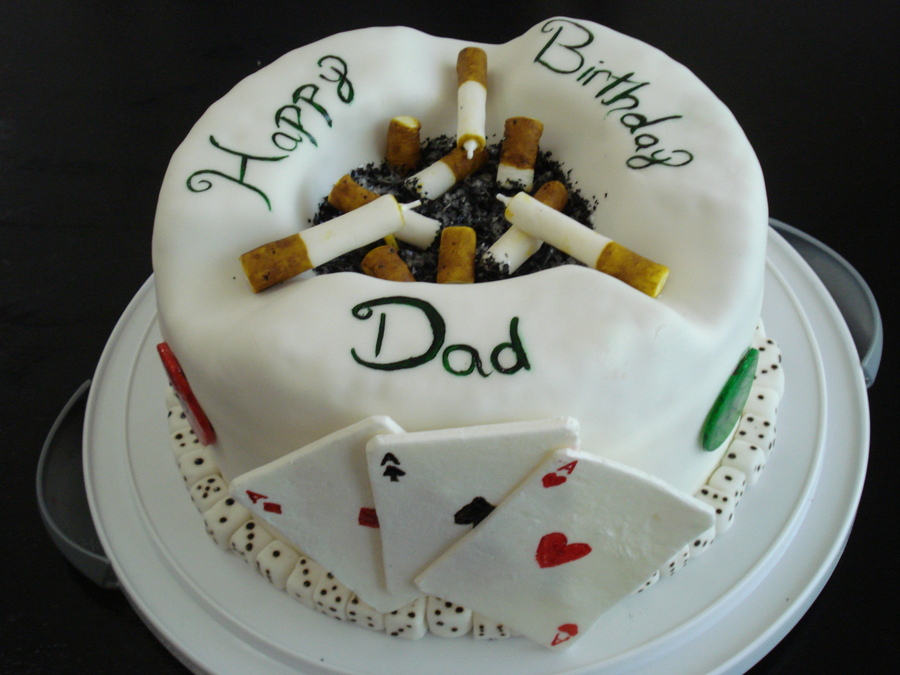 Happy Birthday Dad Cake