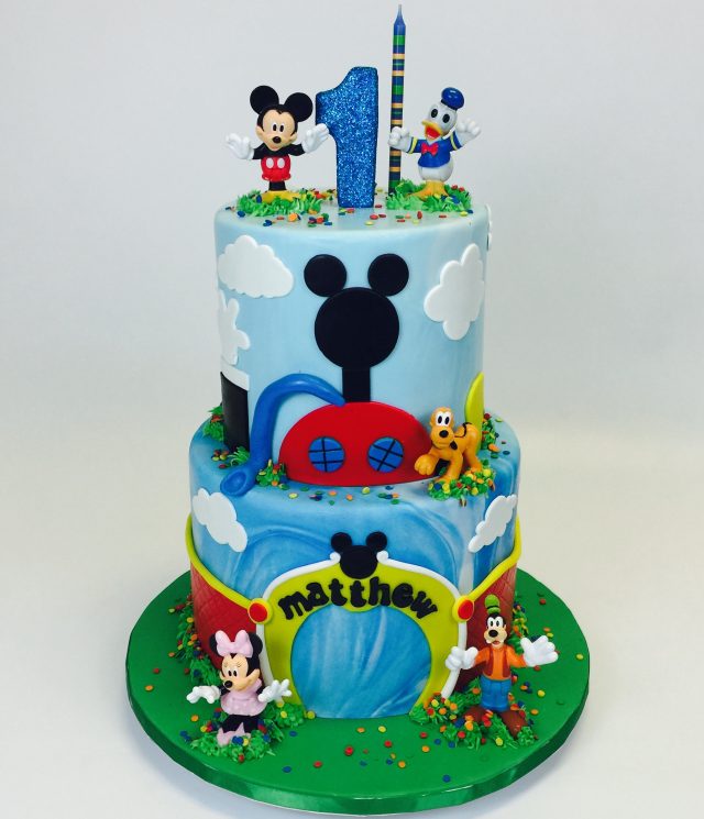 Mickey Mouse Birthday Cake Mickey Mouse Birthday Cake