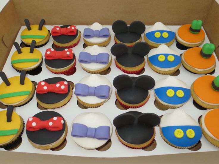 Mickey Mouse Clubhouse Cupcakes Mickey Mouse Clubhouse Cupcakes