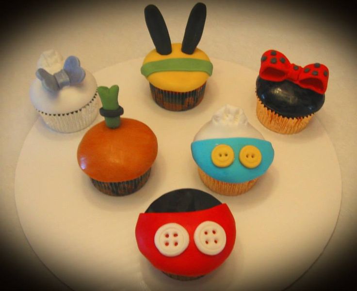 Mickey Mouse Clubhouse Cupcakes Mickey Mouse Clubhouse Cupcakes