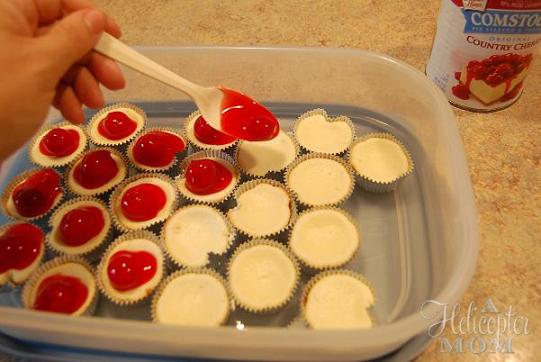 Mini Cherry Cheesecake Bites Recipe Mini Cherry Cheesecake Bites Recipe