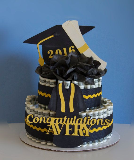 Money Graduation Cake Ideas