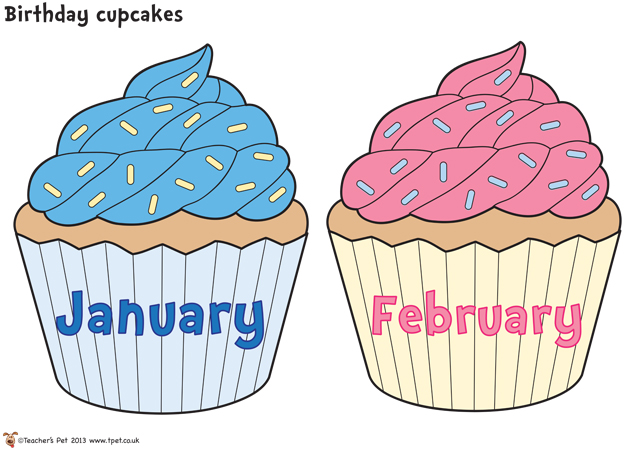 Printable Birthday Cupcakes Printable Word Searches