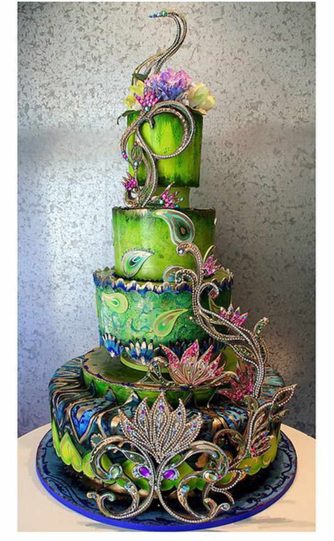 Peacock Cake Peacock Cake
