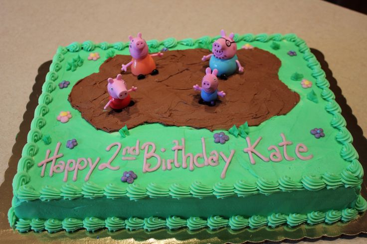 Peppa Pig Sheet Cake Peppa Pig Sheet Cake