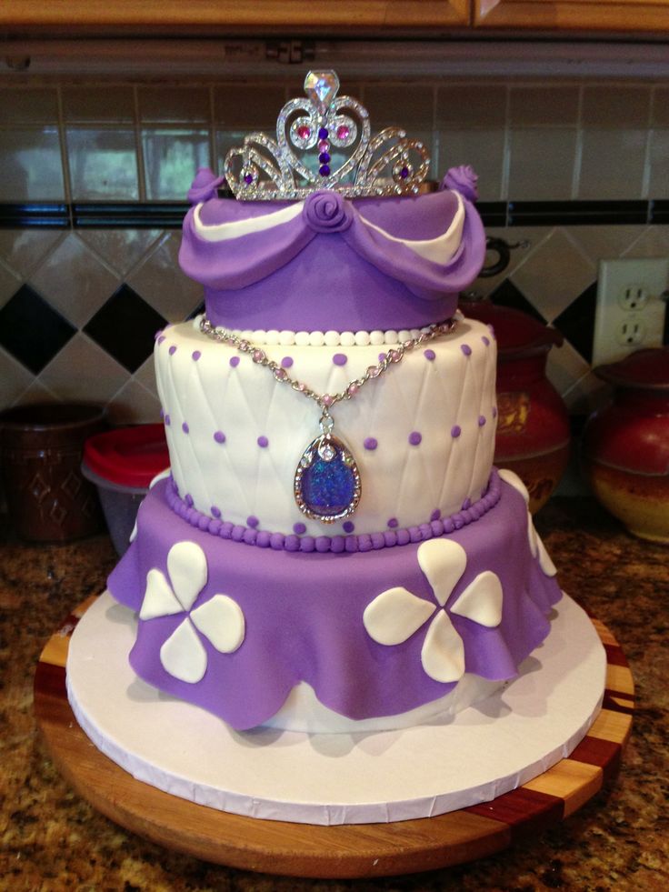Princess Sofia the First Cake Princess Sofia the First Cake
